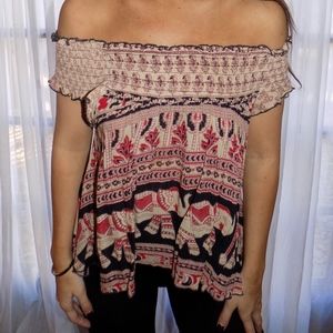 Off the shoulder Top